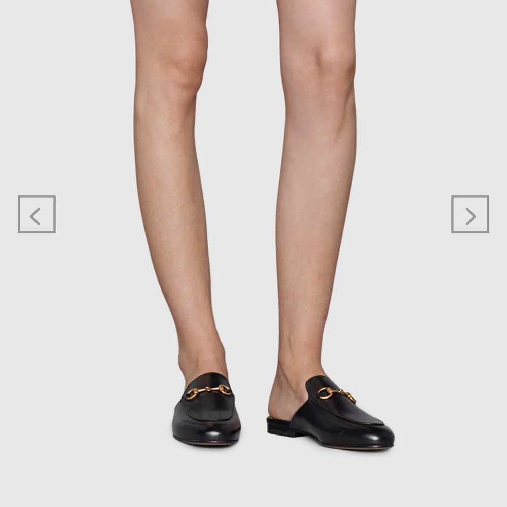 Gucci Princetown leather slippers